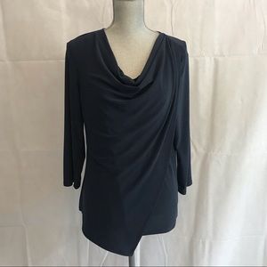 Jones New York Navy Top - Size M - NWT